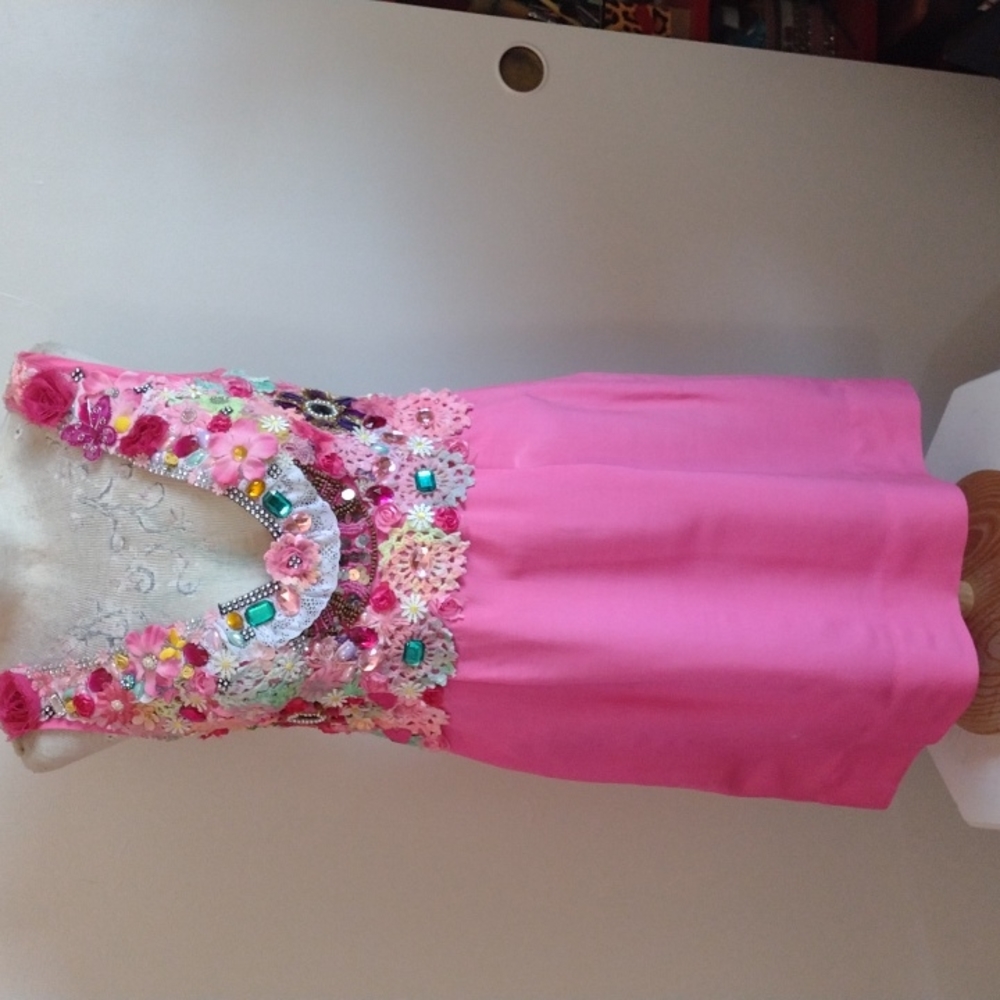 Woman's hand made dress
